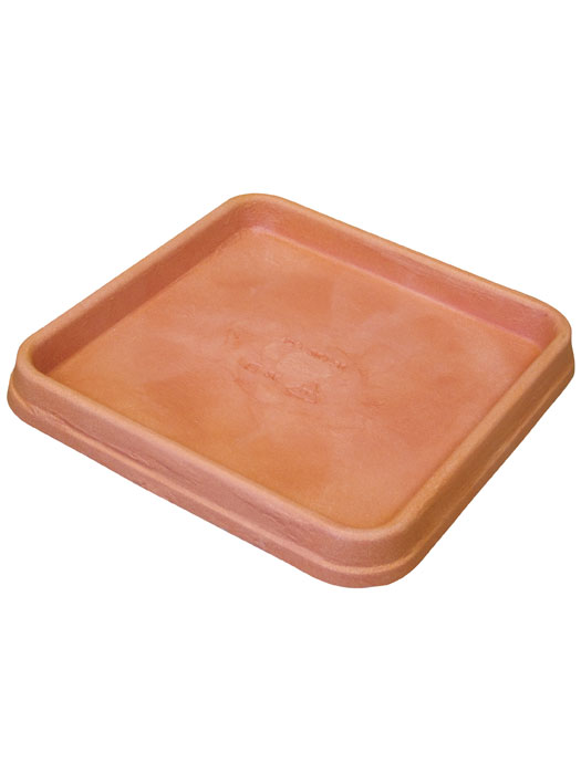 Untersetzer Bianca eckig terracotta