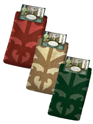 jutesaecke Jutesack mit Ornamenten