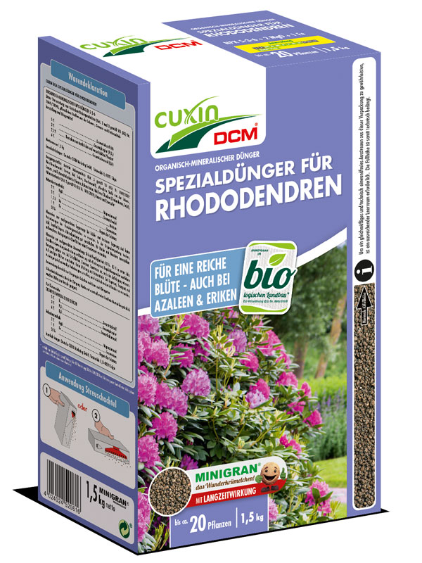 rhododendron-duenger-cuxin Cuxin Dünger für Rhodo, Azaleen und Eriken