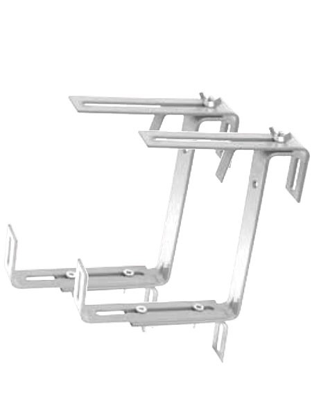 Blumenkastenhalter Long in Weiss