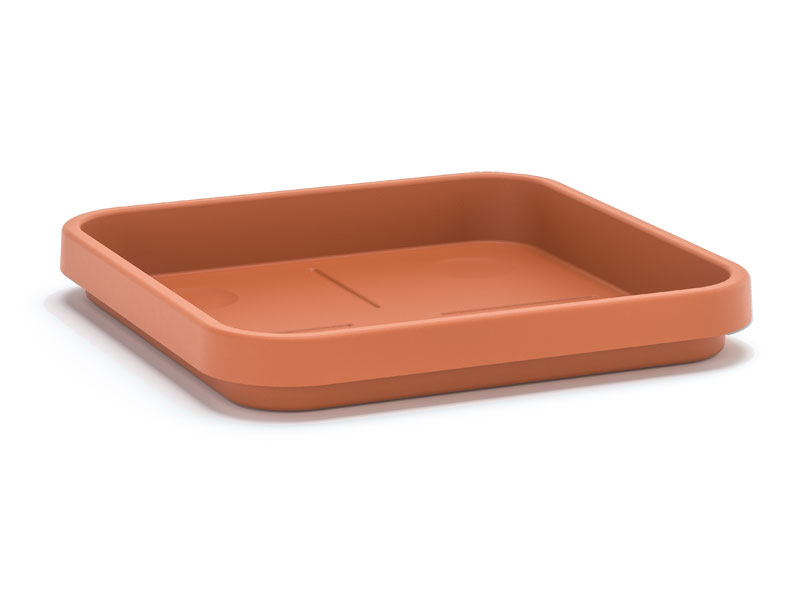Untersetzer Viva Square in Terracotta und der Groesse 45
