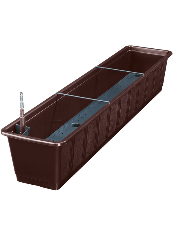 Blumenkasten Aqua Green in der Farbe Braun und Groesse 100