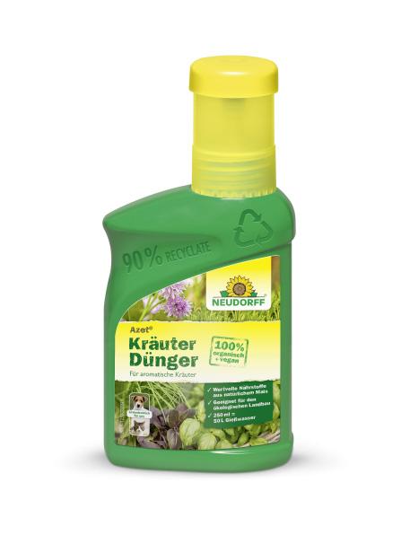 Azet Kraeuterduenger in Dosierflasche