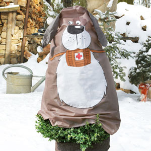 Vliesfiguren-Winterschutz