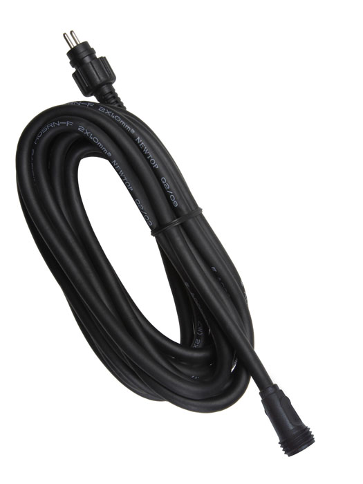 Verlaengerungskabel Gummi mit 2 Metern Laenge von GardenLights