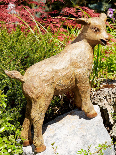 bronze-geisslein-kletternd Bronzefigur Geißlein kletternd (Art.Nr. 88854)