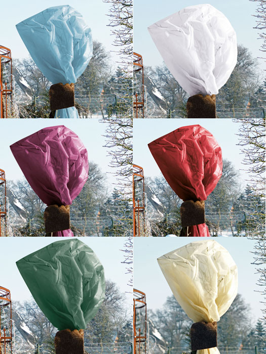 Vlieshauben-unifarben Winterschutz-Vliesdecke, unifarben