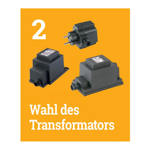 GardenLights - Wahl des Transformators GardenLights - Wahl des Transformators