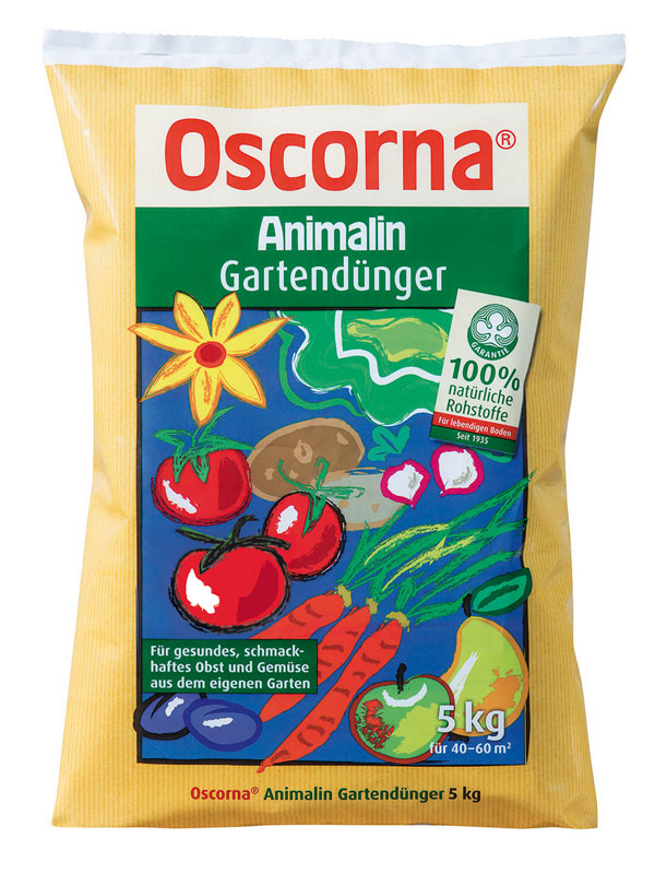 Animalin von Oscorna in der Sack mit 5kg Inhalt