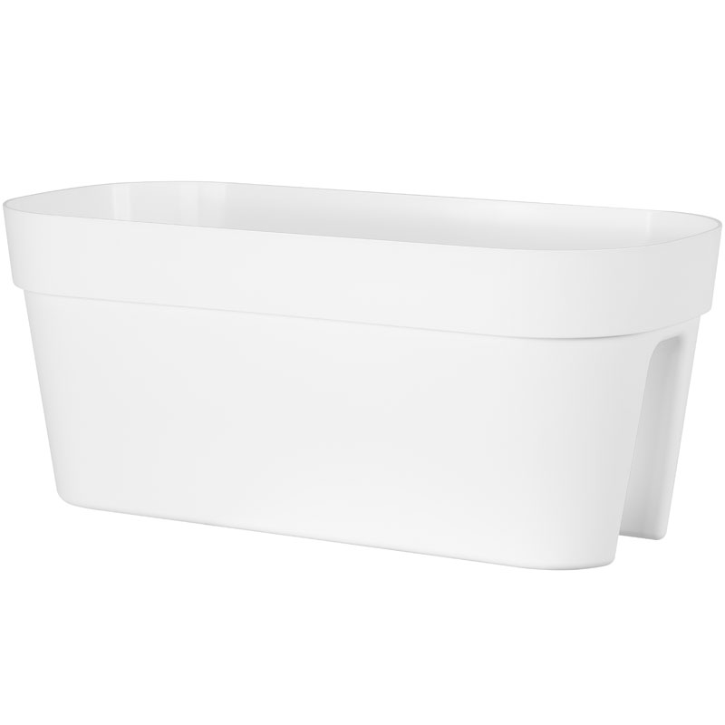 Gelaender-Blumenkasten XXL in Weiss