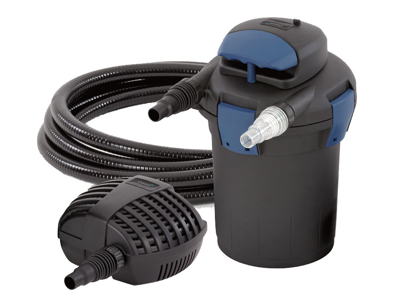 Lieferumfang des BioPress 4.000 Set von OASE