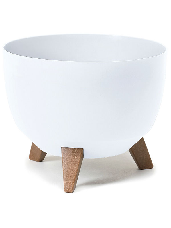 Pflanzkuebel Oslo in der Farbe Weiss und der Groesse 47