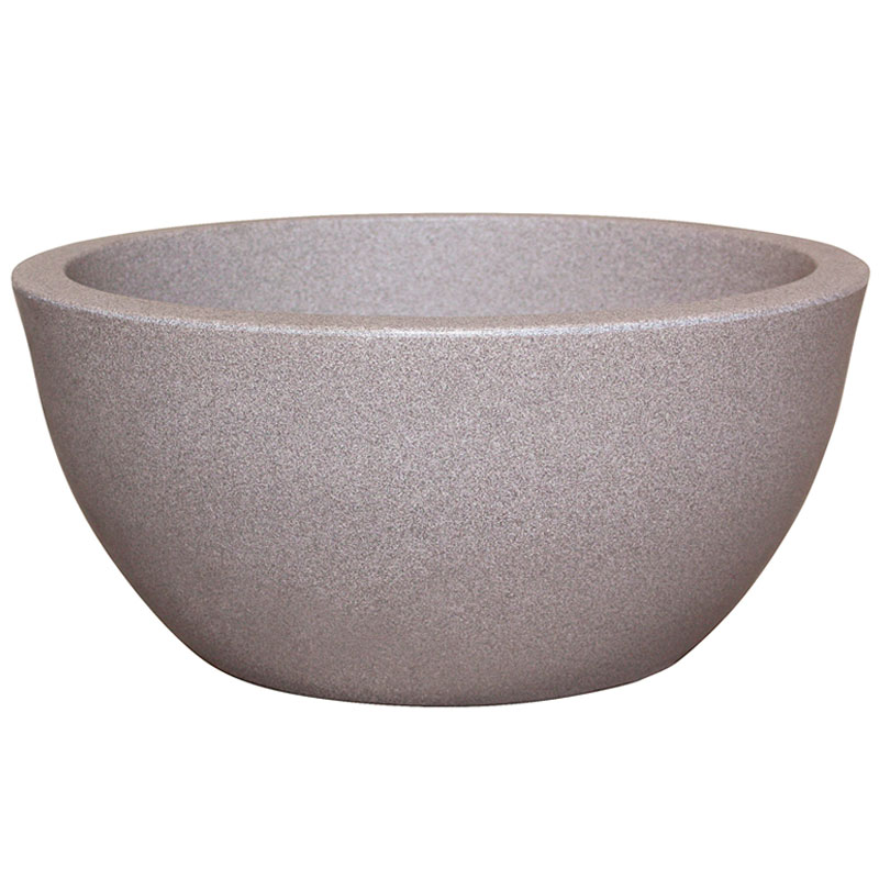 Pflanzschale Rimini in Taupe