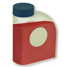 Aktivierte Lösung färbt sich zunächst rot