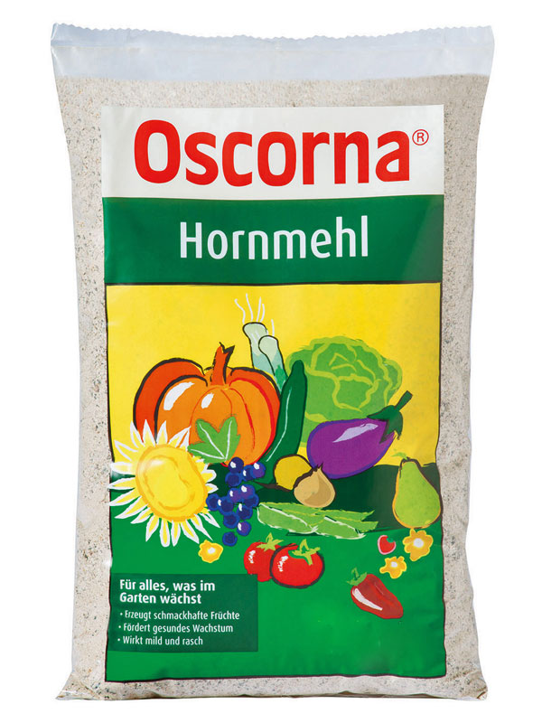 Verpackung von Hornmehl von Oscorna