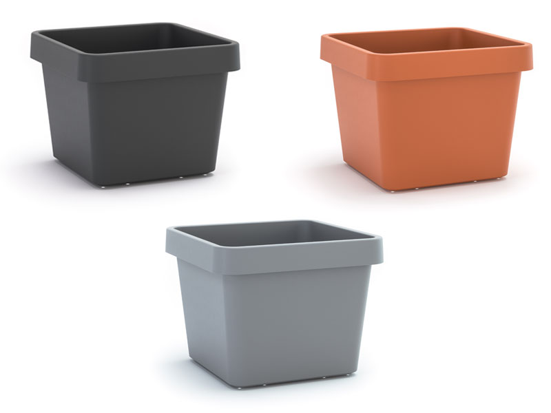 Pflanzgefaess Viva Square in verschiedenen Farben
