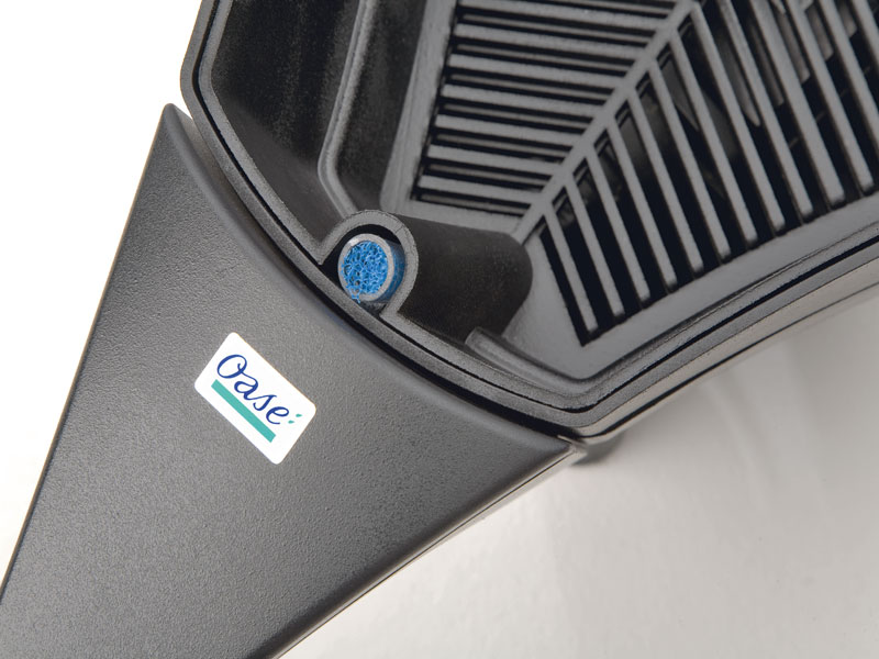 Spezieller Filterschaum für geräuschloses Skimmen