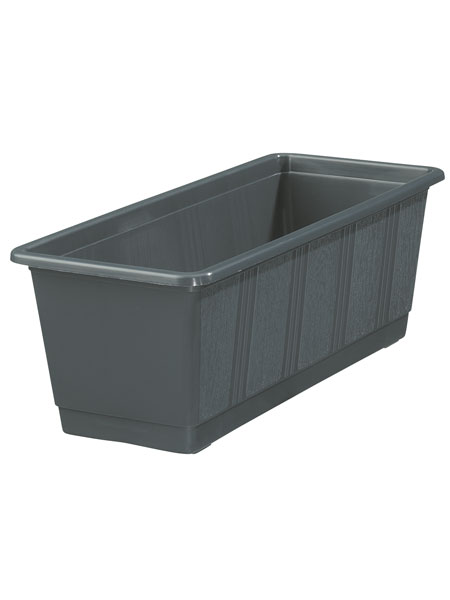Blumenkasten Standard in der Farbe Anthrazit und der Groesse 40