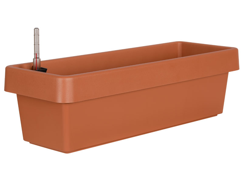 Blumenkasten Viva in Terracotta mit 60 cm Groesse freigestellt