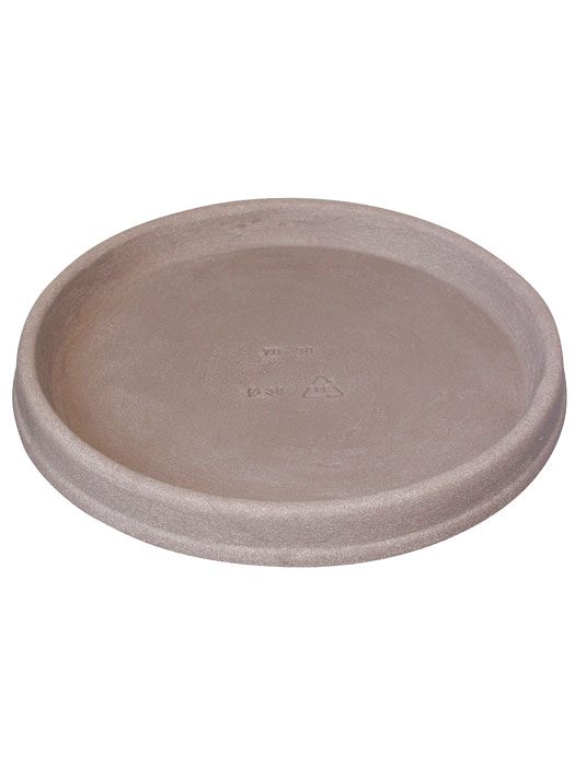 Untersetzer Marcella rund taupe