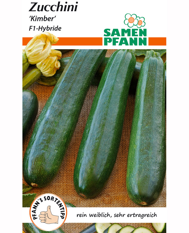zucchini-kimber Zucchini 'Kimber' - F1-Hybride (Art.Nr. G497)