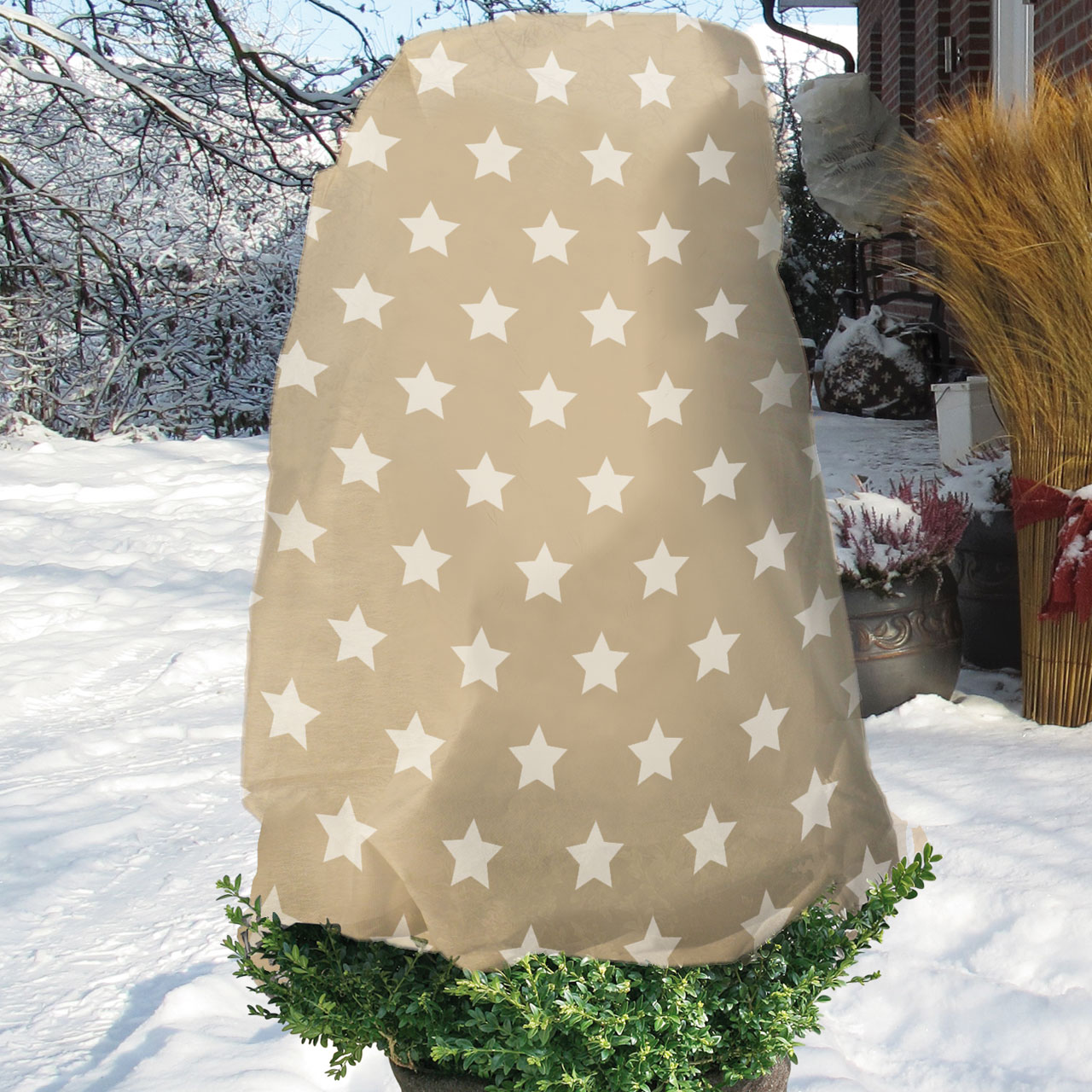 V29277_Winterschutz-Vlieshaube_Sternchen_natur-weiss_2 Winterschutz Vlieshaube "Sternchen" (Art.Nr. Vi29277)