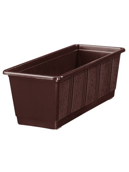 Blumenkasten Standard in der Farbe Braun und der Groesse 40