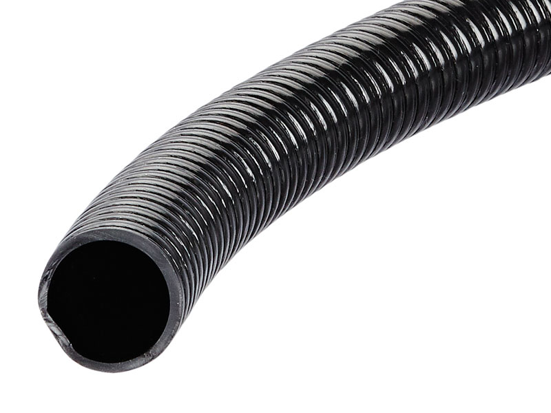 Schwarzer Spiralschlauch mit 1 Zoll Durchmesser von Oase