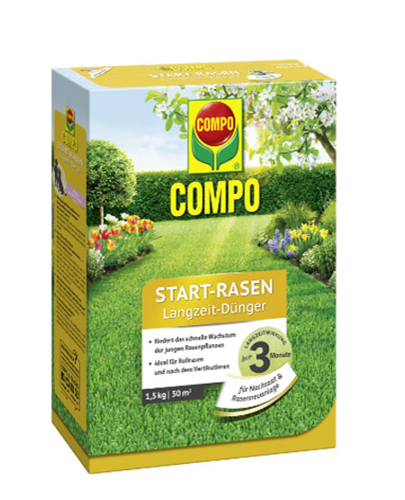 start-rasenduenger-1kg Floranid® Start-Rasen Langzeit-Dünger