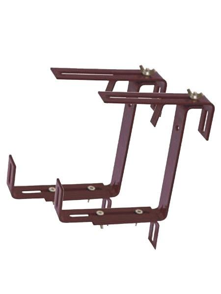 Blumenkastenhalter Long in Braun