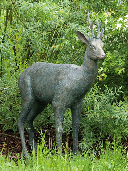bronzefigur-rehbock Bronzefigur Rehbock (Art.Nr. 88285)