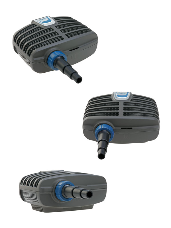 Verschiedene Ansichten der Teichpumpe AquaMax ECO Classic 17500