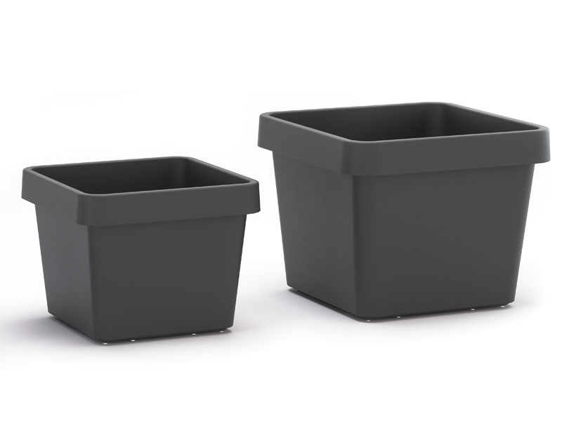 Pflanzgefaess Viva Square in verschiedenen Groessen