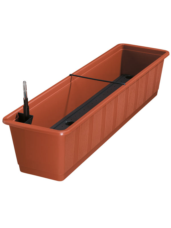 Blumenkasten Aqua Green in der Farbe Terracotta und Groesse 80