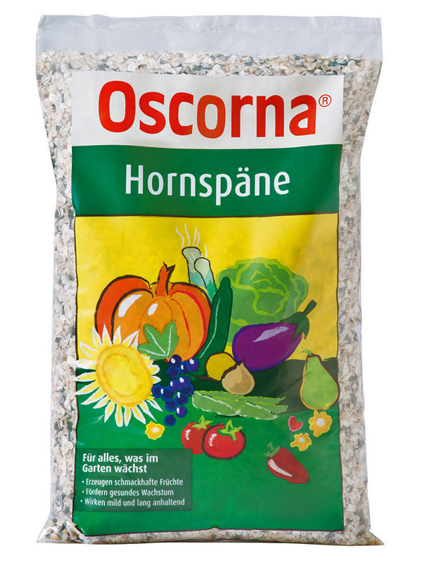 Verpackung von Hornspaene von Oscorna