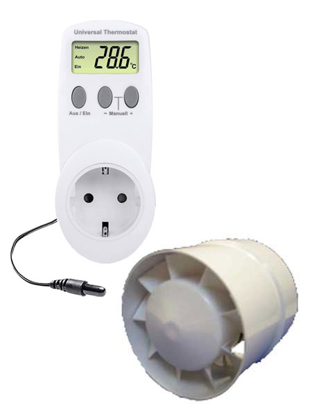 thermostat_luefte Thermostatgesteuerter Lüfter für den Florino (Art.Nr.GS700302)