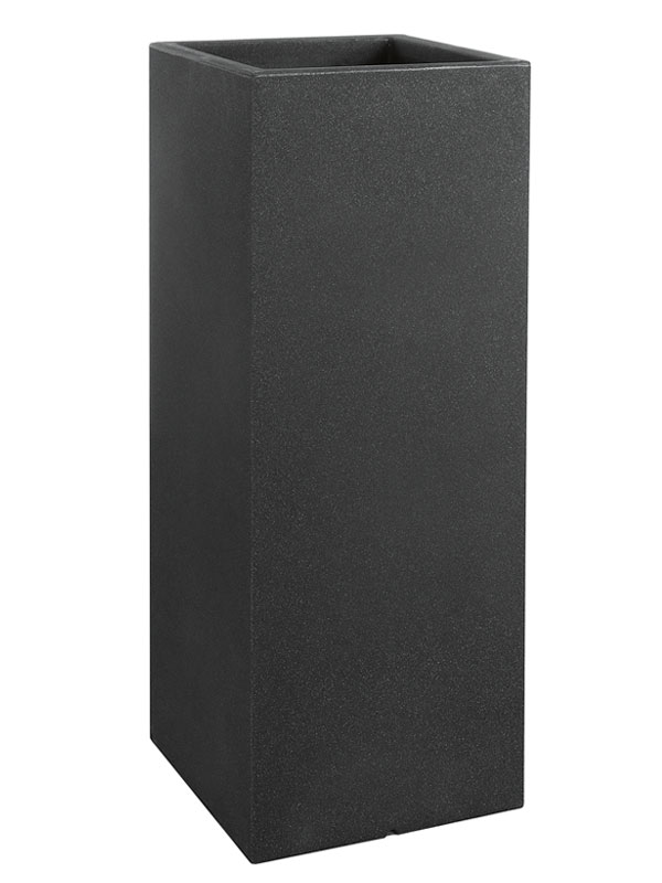 Der grosse Pflanzkuebel Kubus Saeule in der Hoehe 80 cm