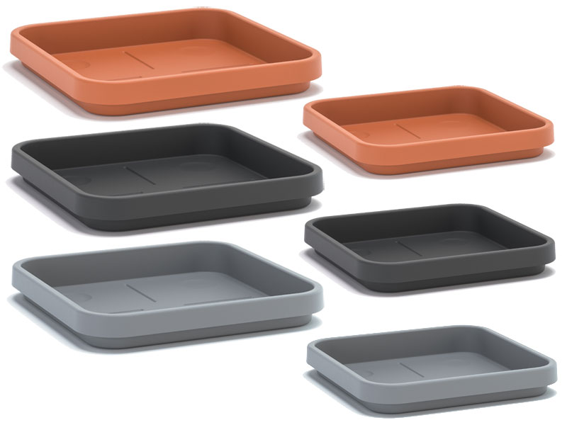 Untersetzer Viva Square in verschiedenen Farben und Groeßen