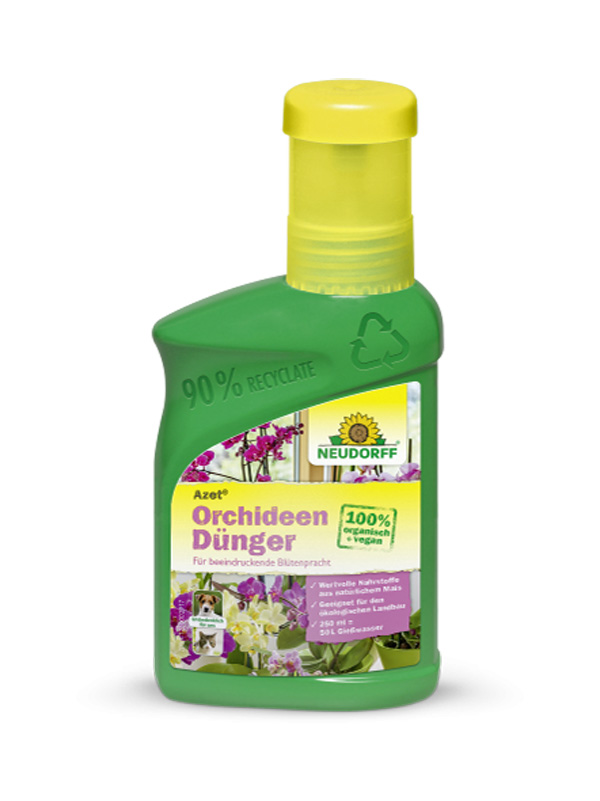 Azet OrchideenDuenger in der Dosierflasche