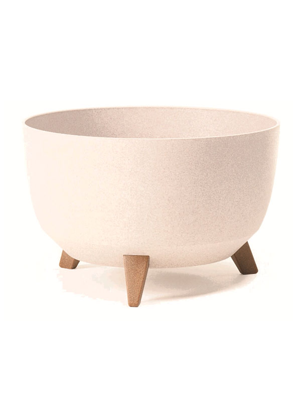 Pflanzkuebel Oslo Eco in der Farbe Beige und der Groesse 40