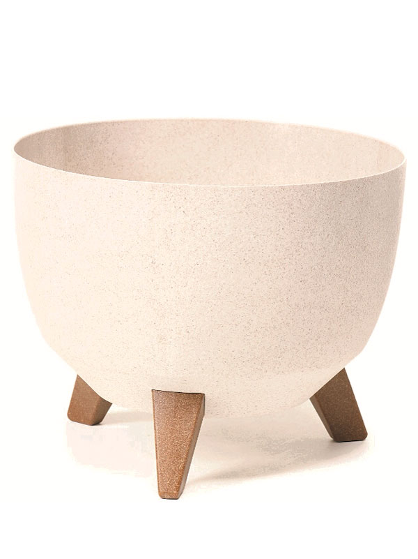 Pflanzkuebel Oslo Eco in der Farbe Beige und der Groesse 29