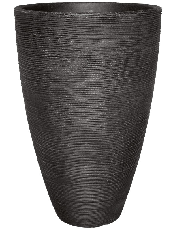 Rillentopf rund in der Farbe Anthrazit und der Groesse 60