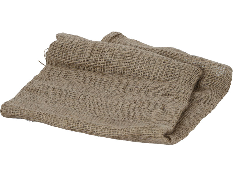 Jute-Winterschutz zusammengefaltet