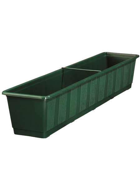 Blumenkasten Standard in der Farbe Dunkelgruen und der Groesse 80