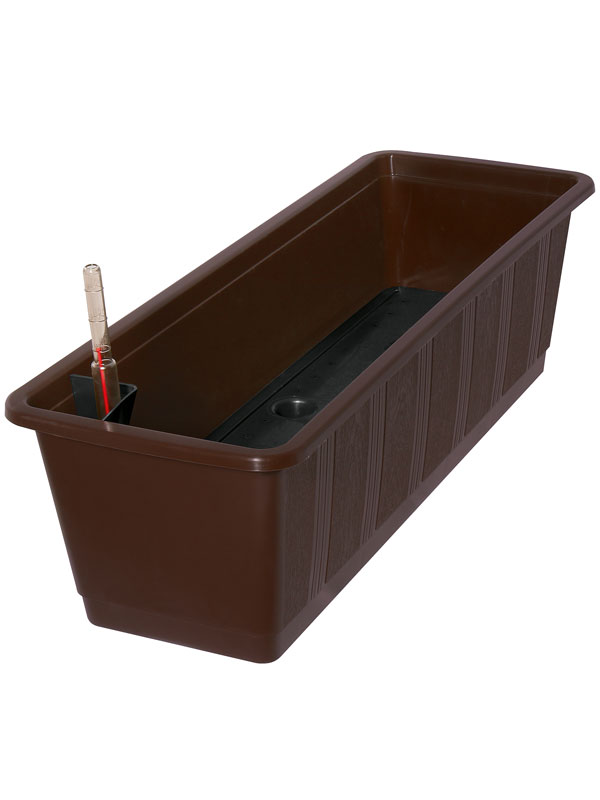 Blumenkasten Aqua Green in der Farbe Braun und Groesse 60