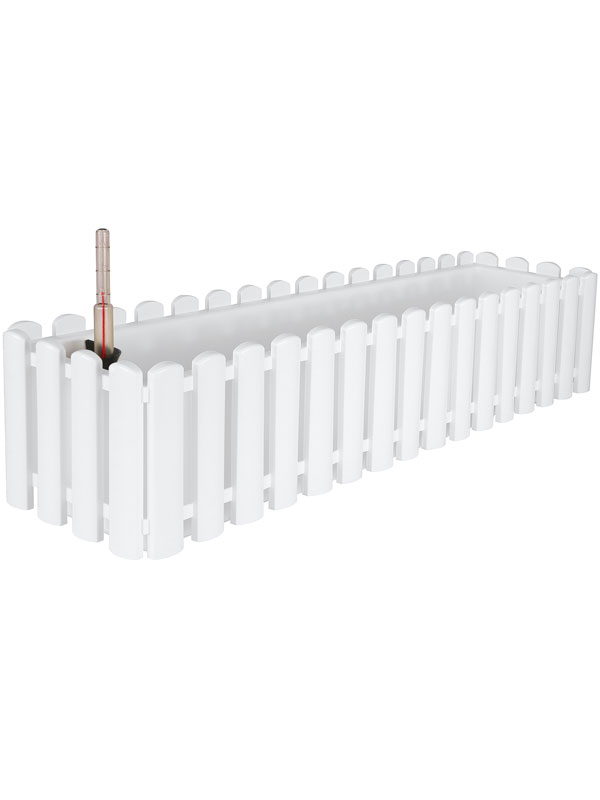 Blumenkasten Aqua Palido in der Farbe Weiss und der Groesse 74 cm