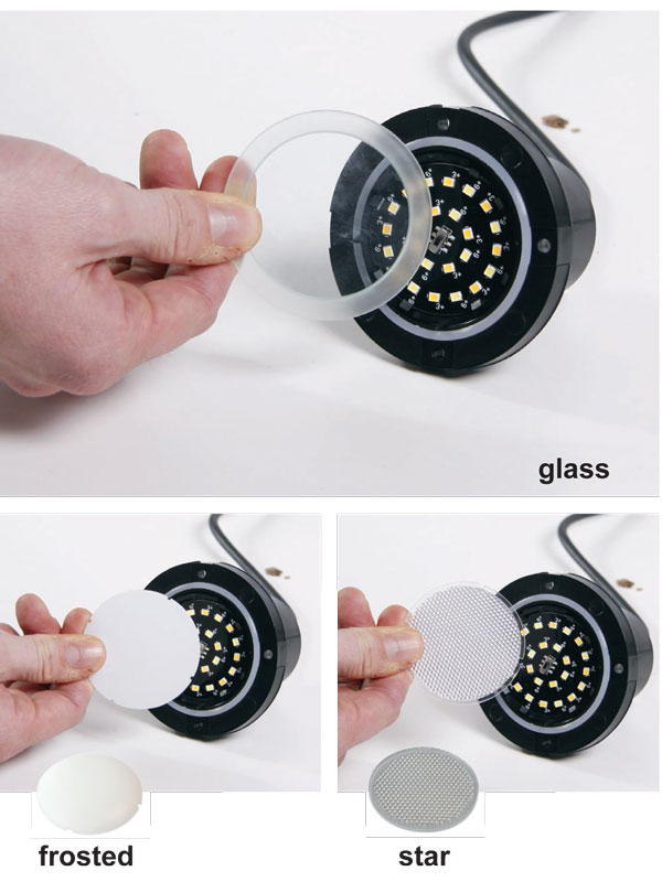 Glaseinsätze Einbauleuchte Gavia Glaseinsaetze fuer Einbauleuchte Gavia