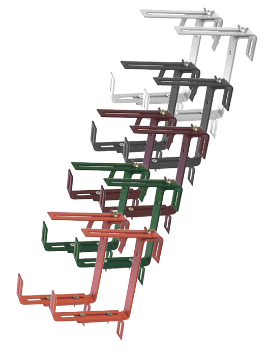 Blumenkastenhalter Long in verschiedenen Farben