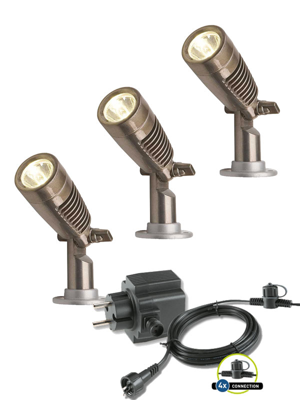 Techmar Focus Garden Spotlight Kit Garden Design Ideas