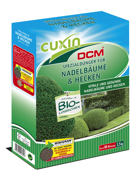 Cuxin Dünger für Nadelbäume und Hecken